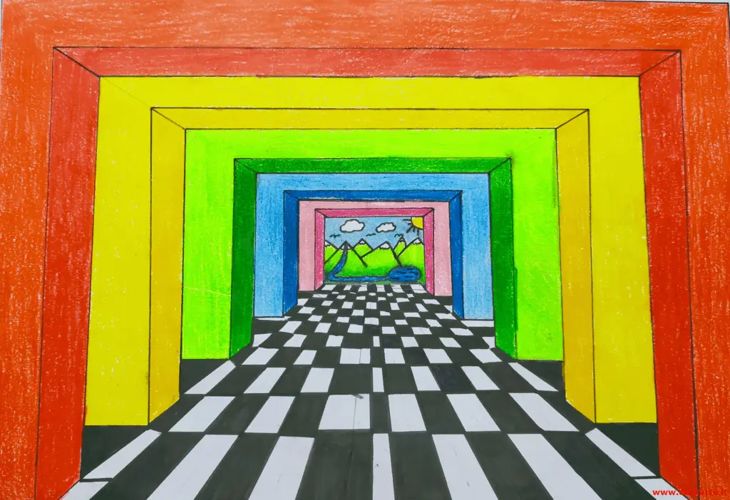 Prospettiva Centrale Come Disegnare In 3D Passo Dopo Passo