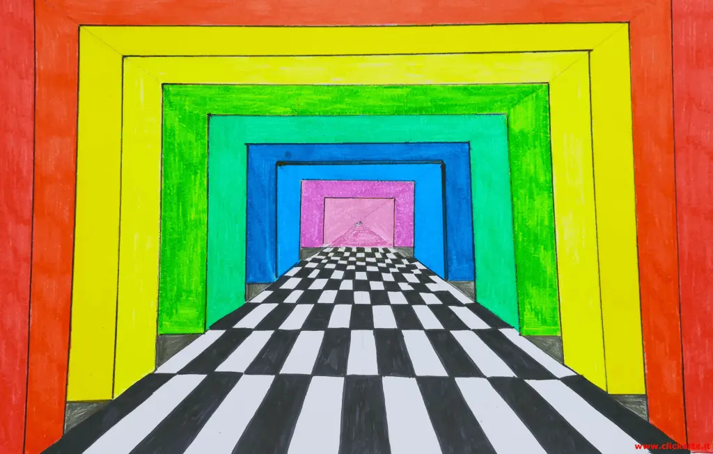 Prospettiva Centrale Come Disegnare In 3D Passo Dopo Passo